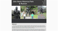 Desktop Screenshot of johnhenryhistoricalpark.com
