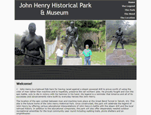 Tablet Screenshot of johnhenryhistoricalpark.com